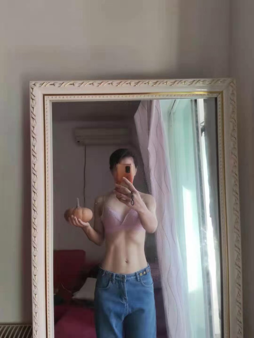 小红门地铁健身大妞,30岁,身高170体重50公斤